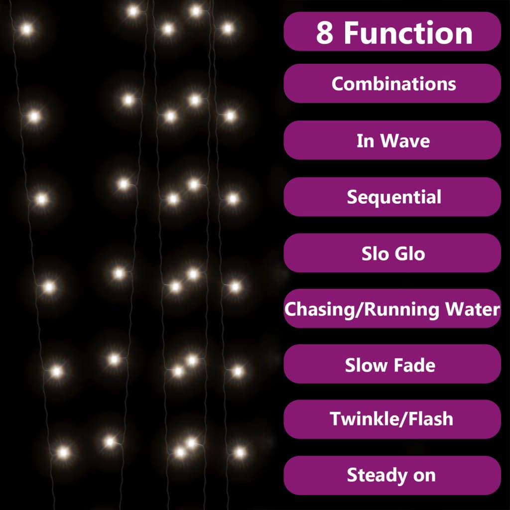 Lampes solaires 2 pcs 2x200 LED Blanc froid Intérieur Extérieur - XIOS