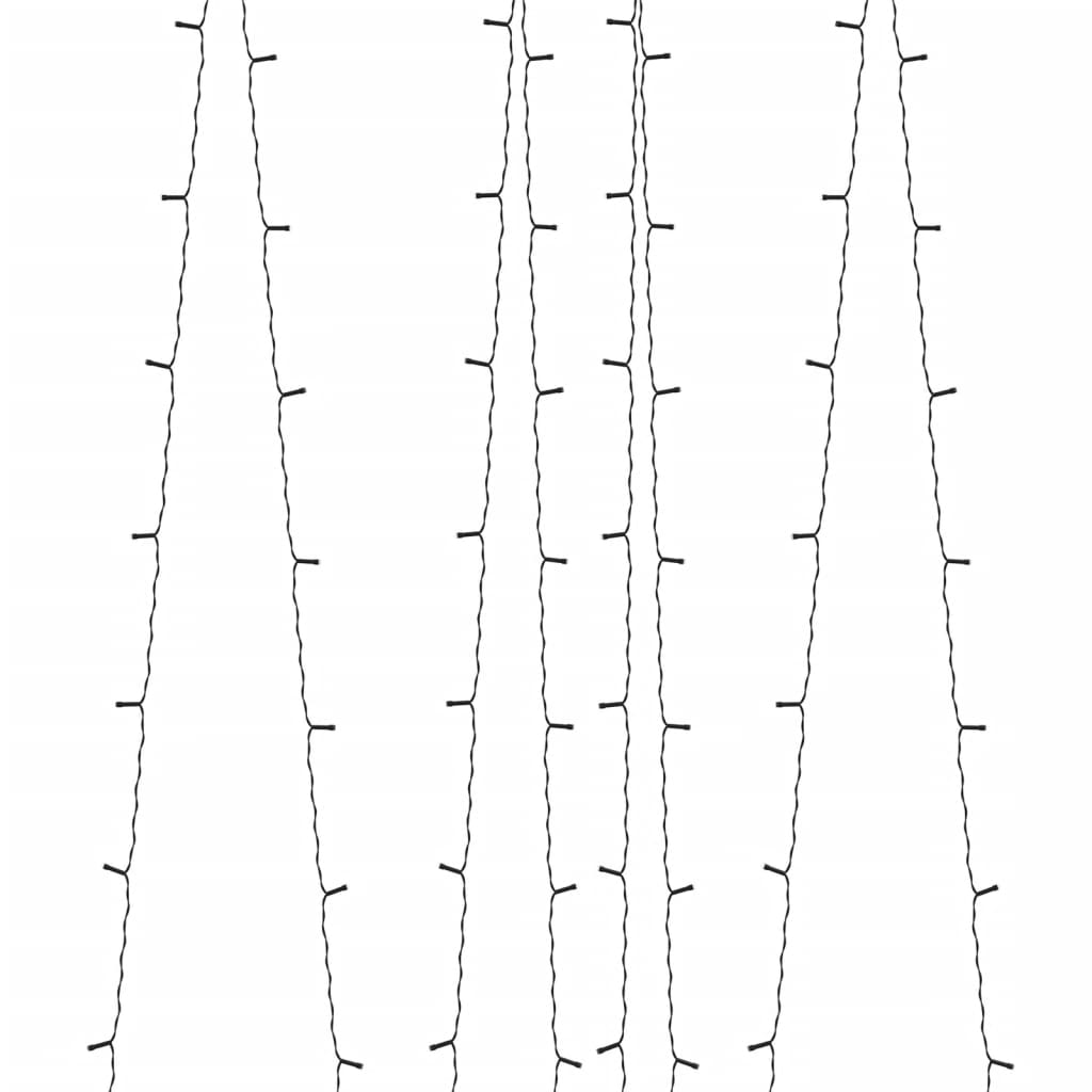 Lampes solaires 2 pcs 2x200 LED Bleu Intérieur Extérieur - XIOS