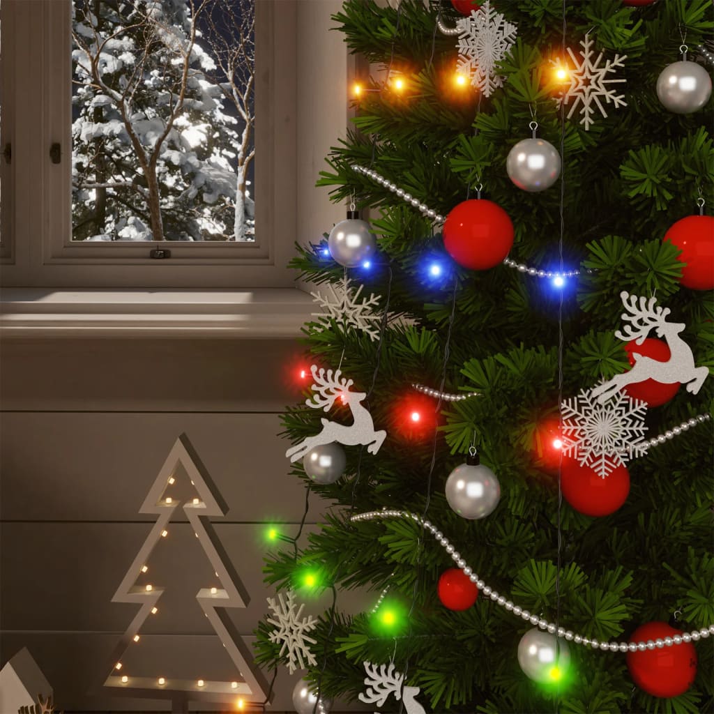 Lampes solaires 5 pcs 5x200 LED Multicolore Intérieur Extérieur - XIOS