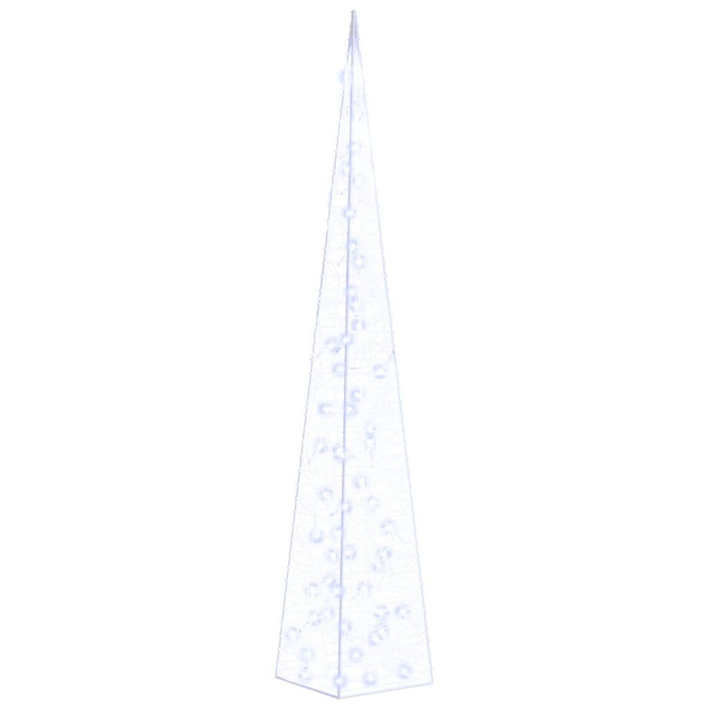 Cône lumineux décoratif à LED Acrylique Bleu 120 cm - XIOS