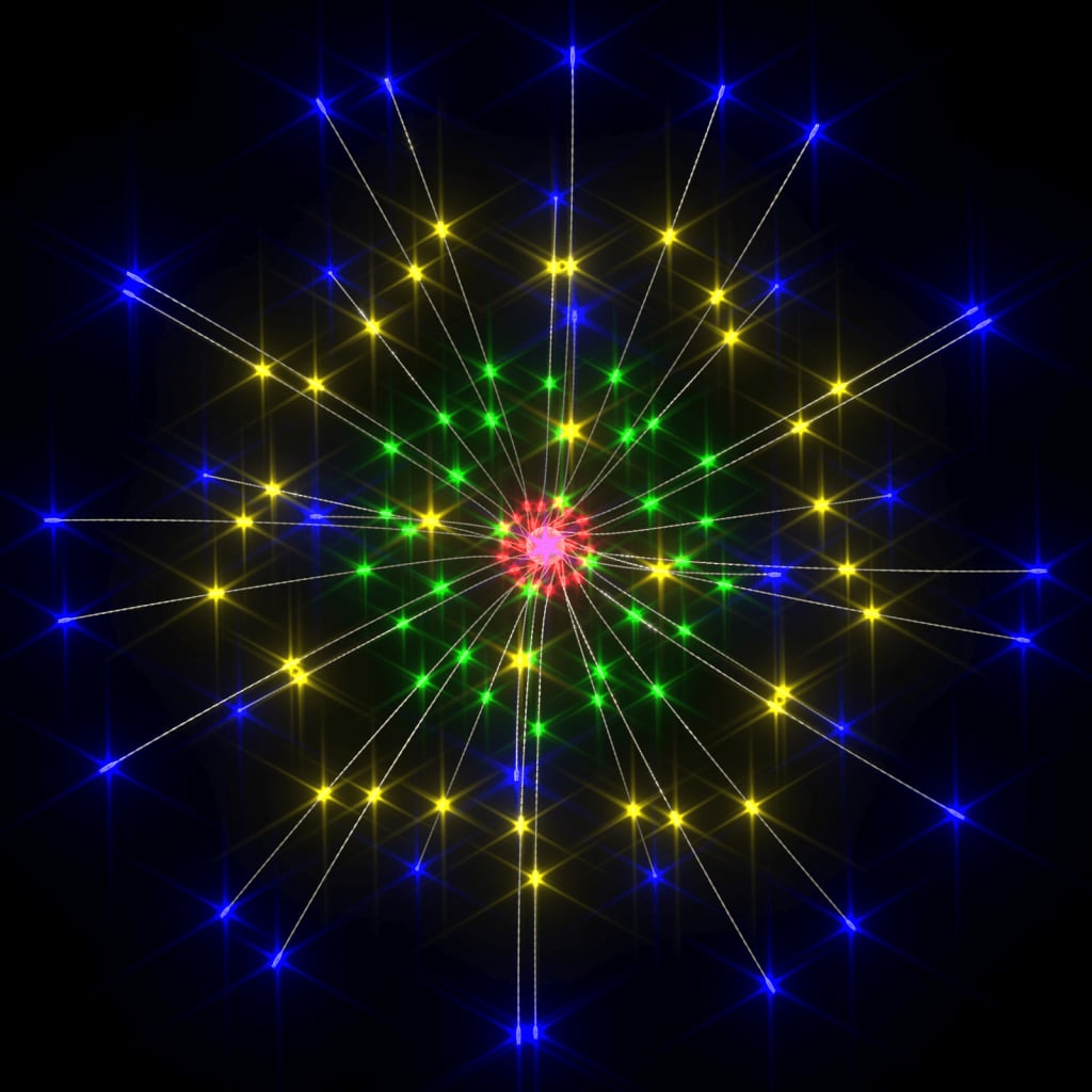 Feux d'artifice Noël d'extérieur 4 pcs Multicolore 20cm 560 LED - XIOS