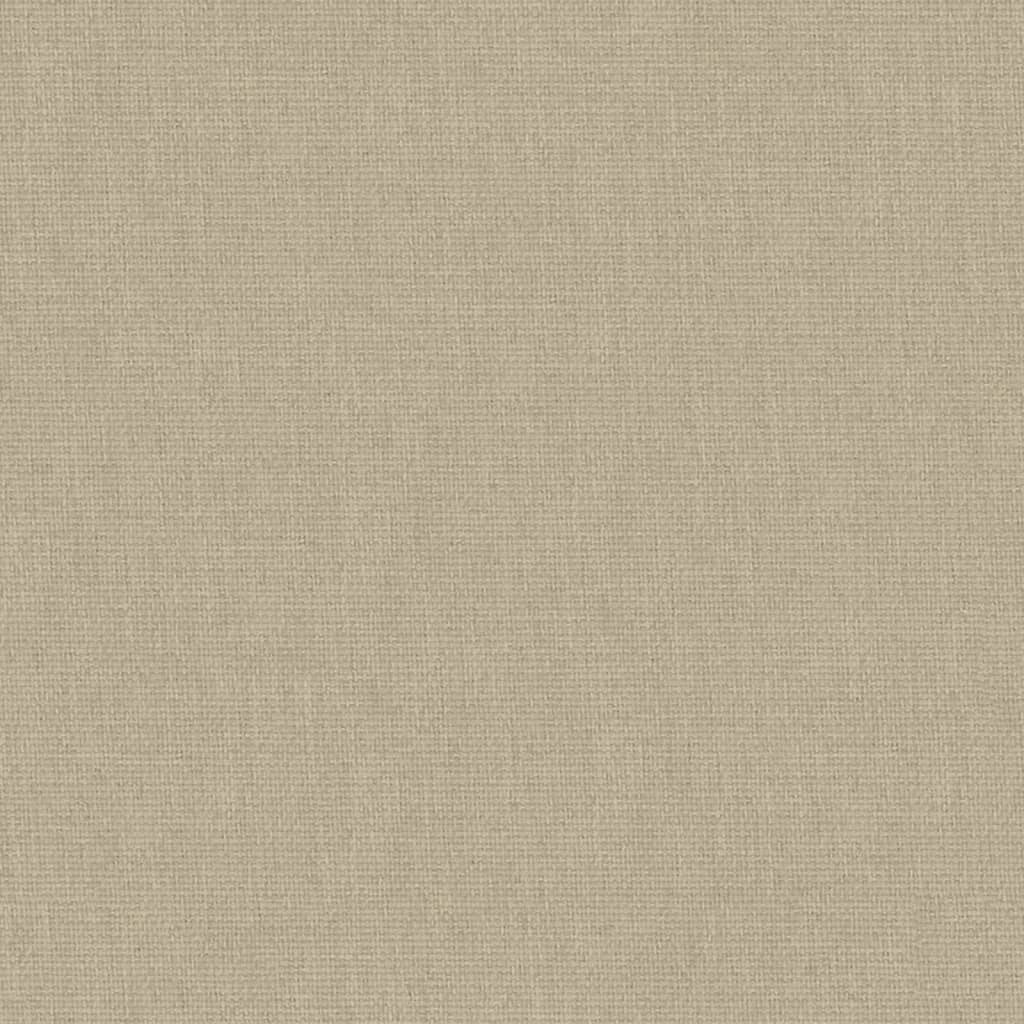 Lit pour bébé avec matelas Taupe Tissu de lin - XIOS