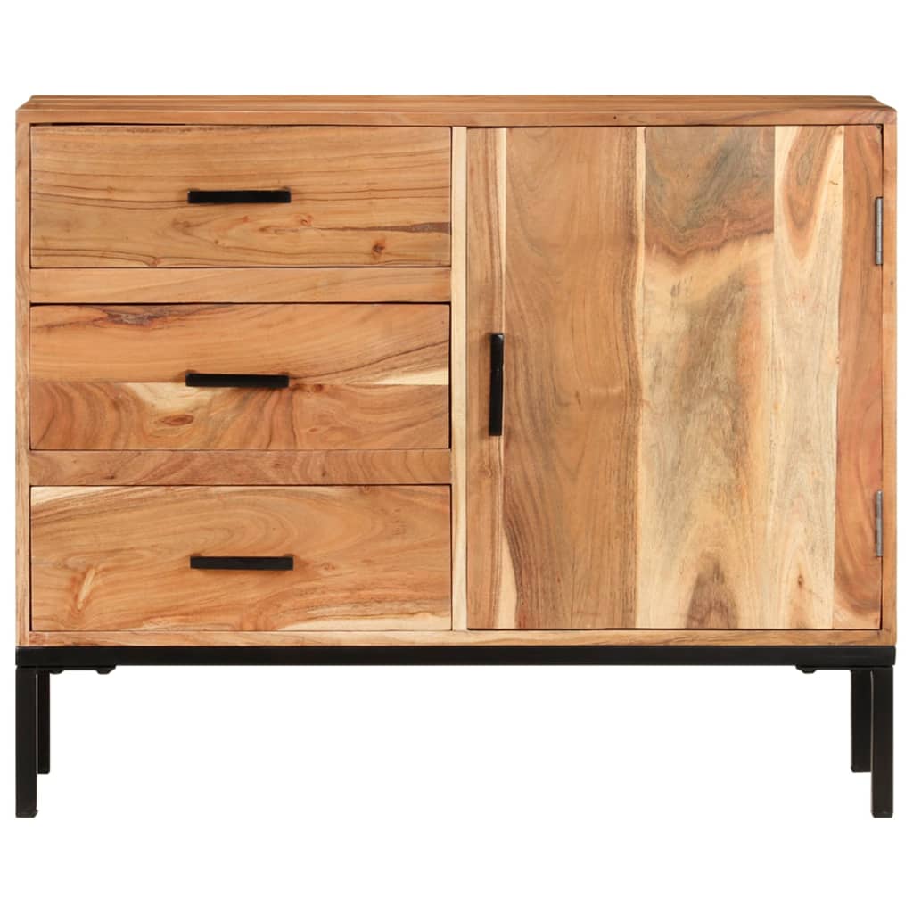 Buffet 88x30x73 cm Bois d'acacia massif - XIOS