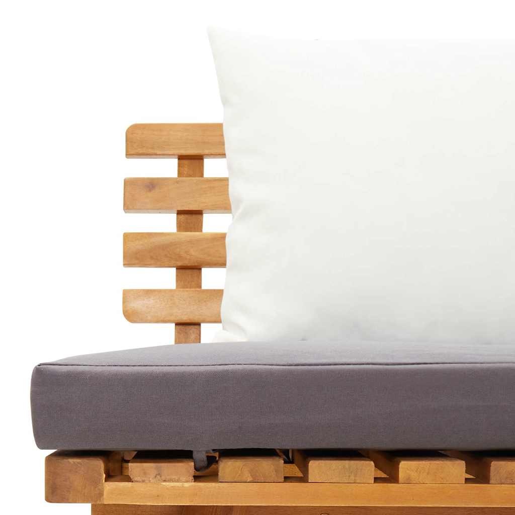 Lit de repos de jardin 200x65 cm Bois d'acacia solide
