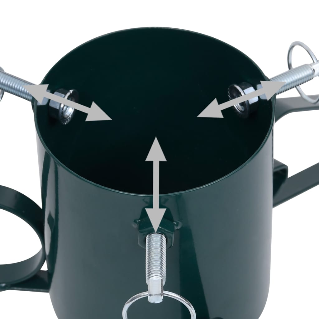 Support de sapin de Noël Vert 58x58x21 cm - XIOS