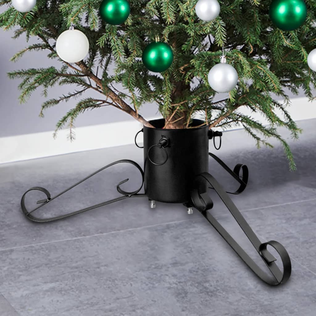 Support de sapin de Noël Noir 58x58x21 cm - XIOS