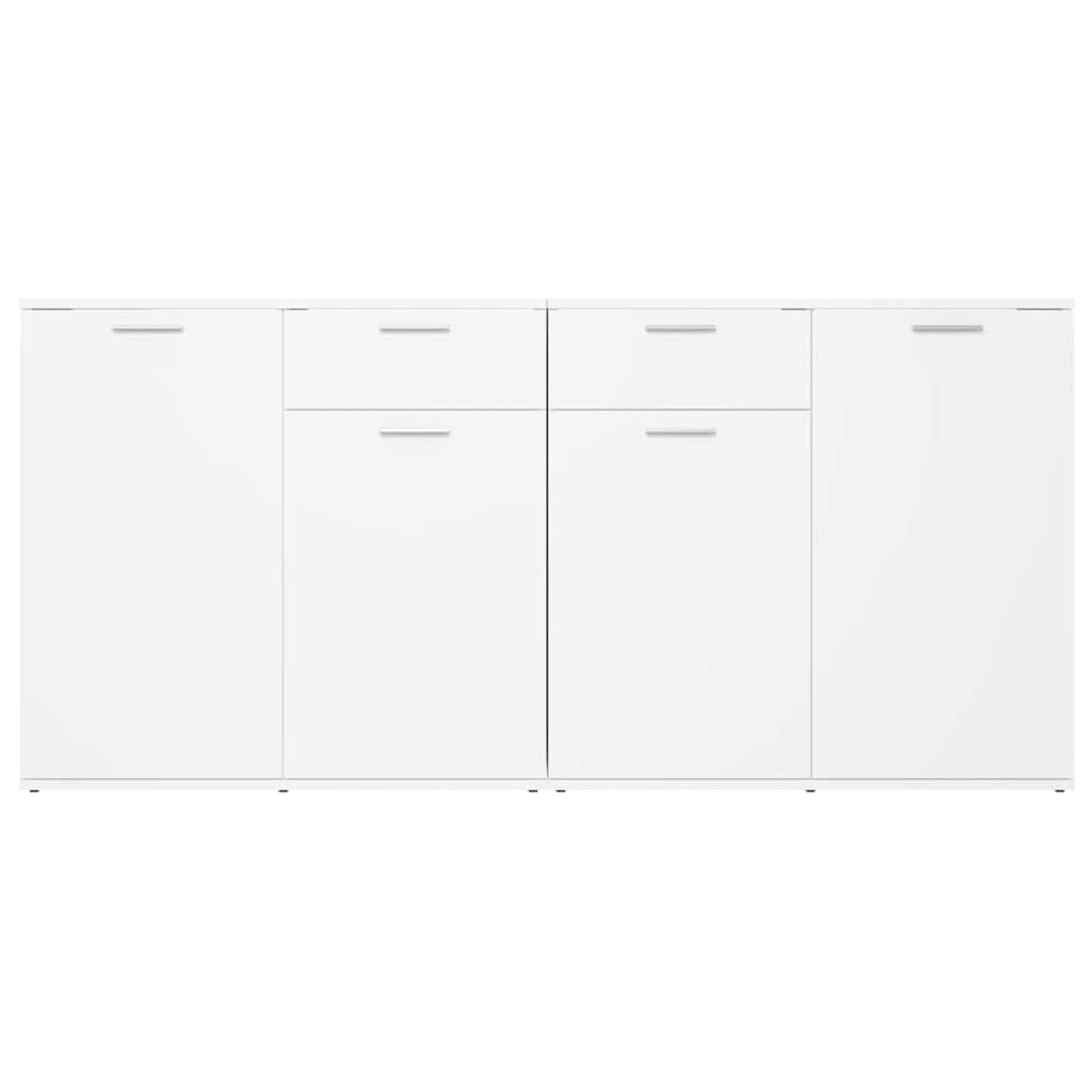 Buffet Blanc 160x36x75 cm Aggloméré - XIOS