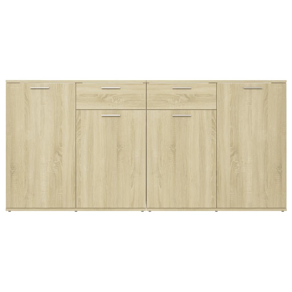 Buffet Chêne sonoma 160x36x75 cm Bois d'ingénierie - XIOS