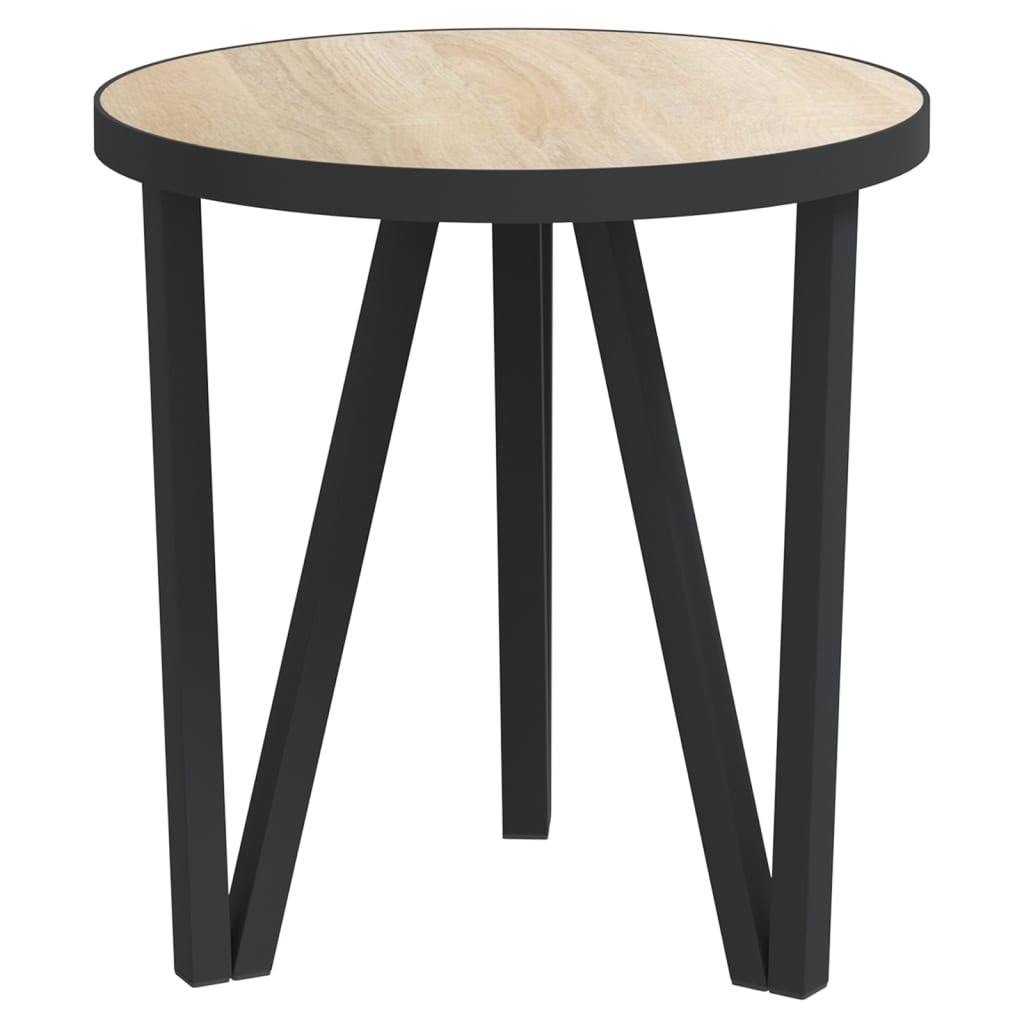 Table à thé Chêne Sonoma Ø35 cm MDF - XIOS
