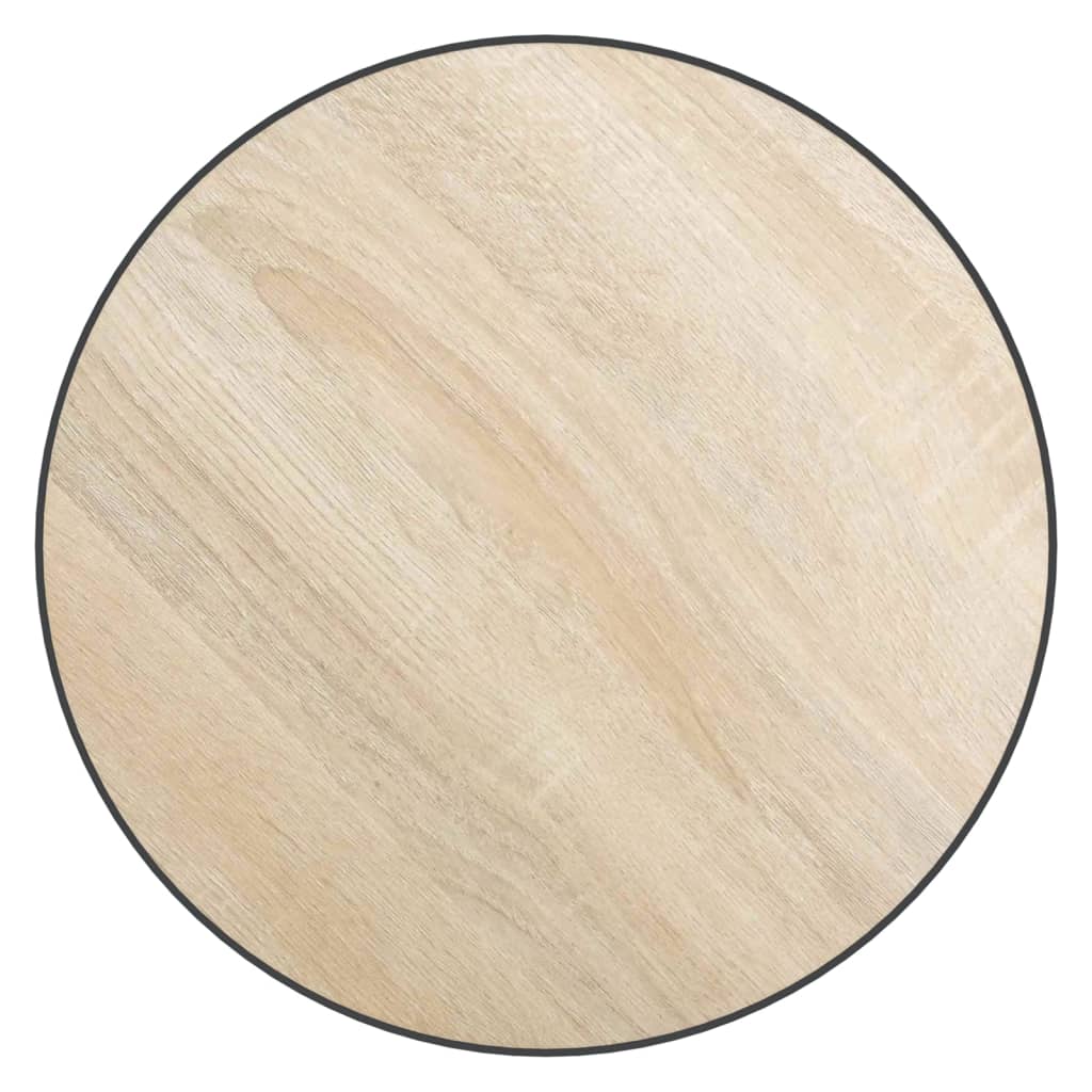 Table à thé Chêne Sonoma Ø35 cm MDF - XIOS
