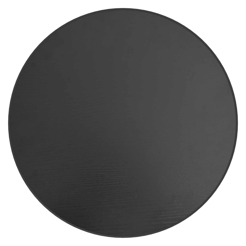 Table à thé Noir Ø35 cm MDF - XIOS