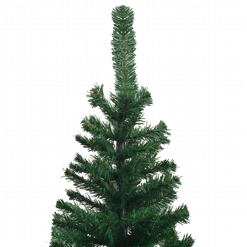 Arbre de Noël artificiel pré-éclairé et boules L 240 cm vert - XIOS