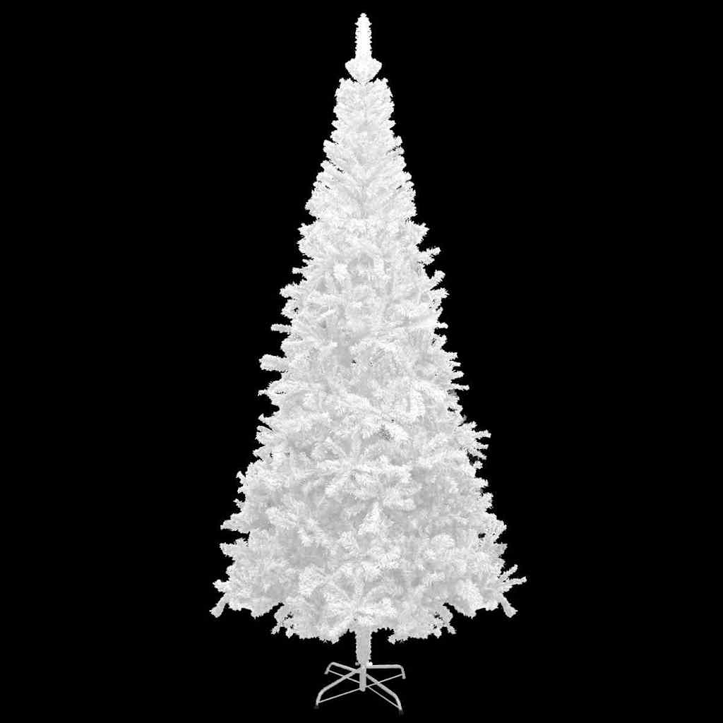 Arbre de Noël artificiel pré-éclairé et boules L 240 cm blanc - XIOS
