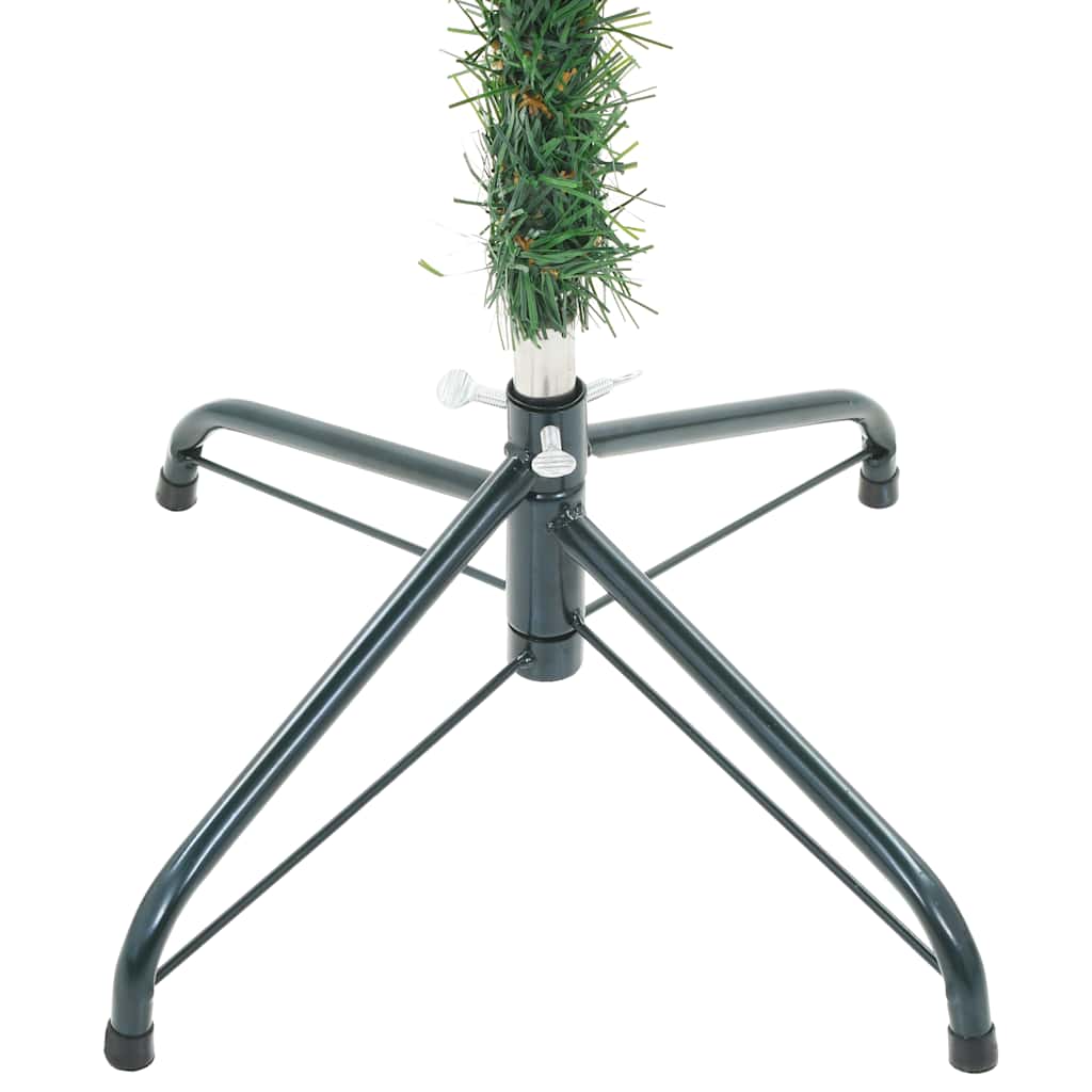 Arbre de Noël artificiel pré-éclairé/boules pommes de pin 180cm - XIOS