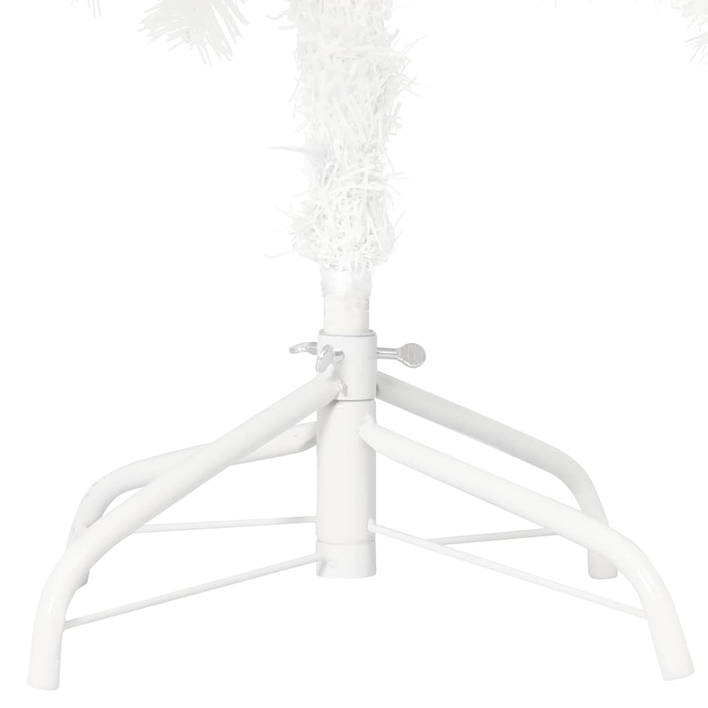 Arbre de Noël artificiel pré-éclairé et boules blanc 150 cm - XIOS
