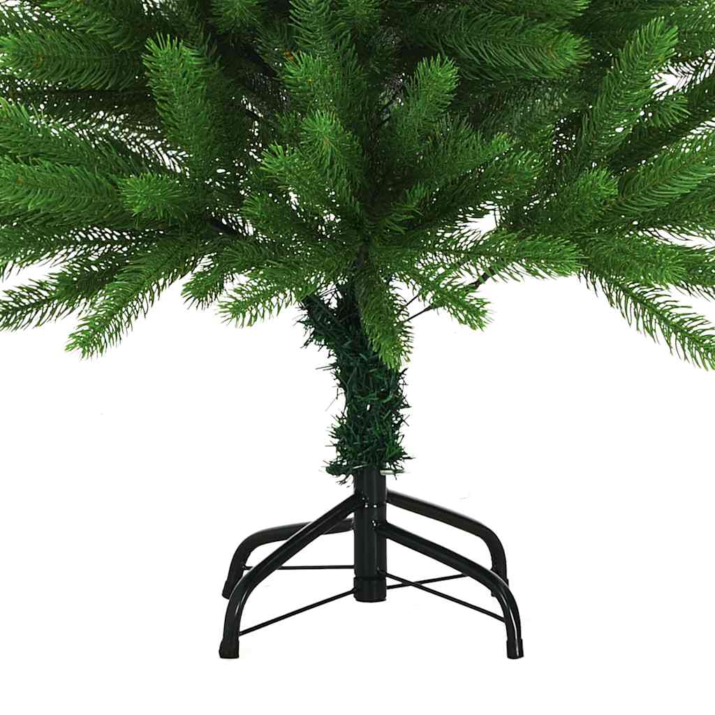 Arbre de Noël artificiel pré-éclairé et boules 120 cm vert - XIOS