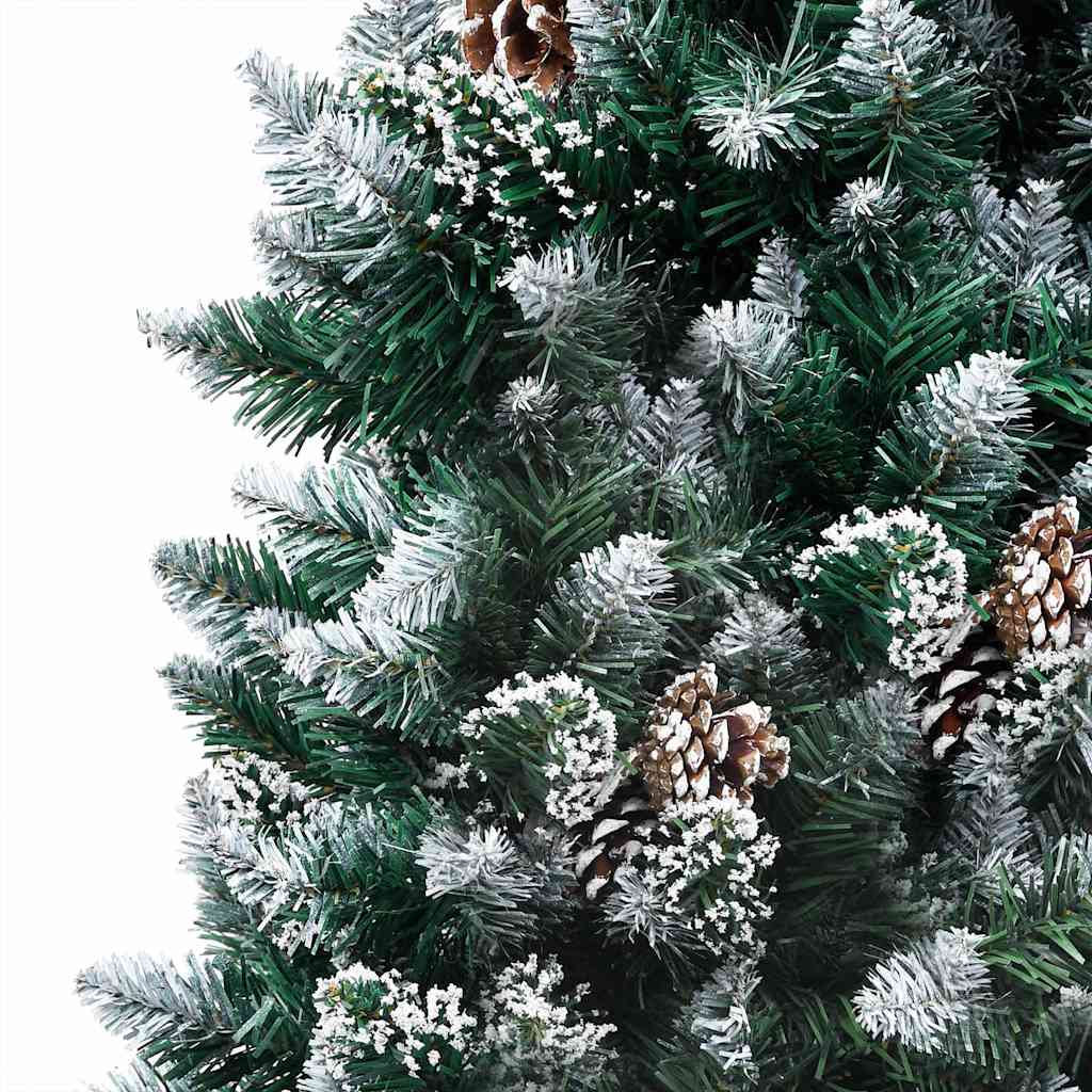 Arbre de Noël artificiel avec LED/boules pommes de pin 240cm