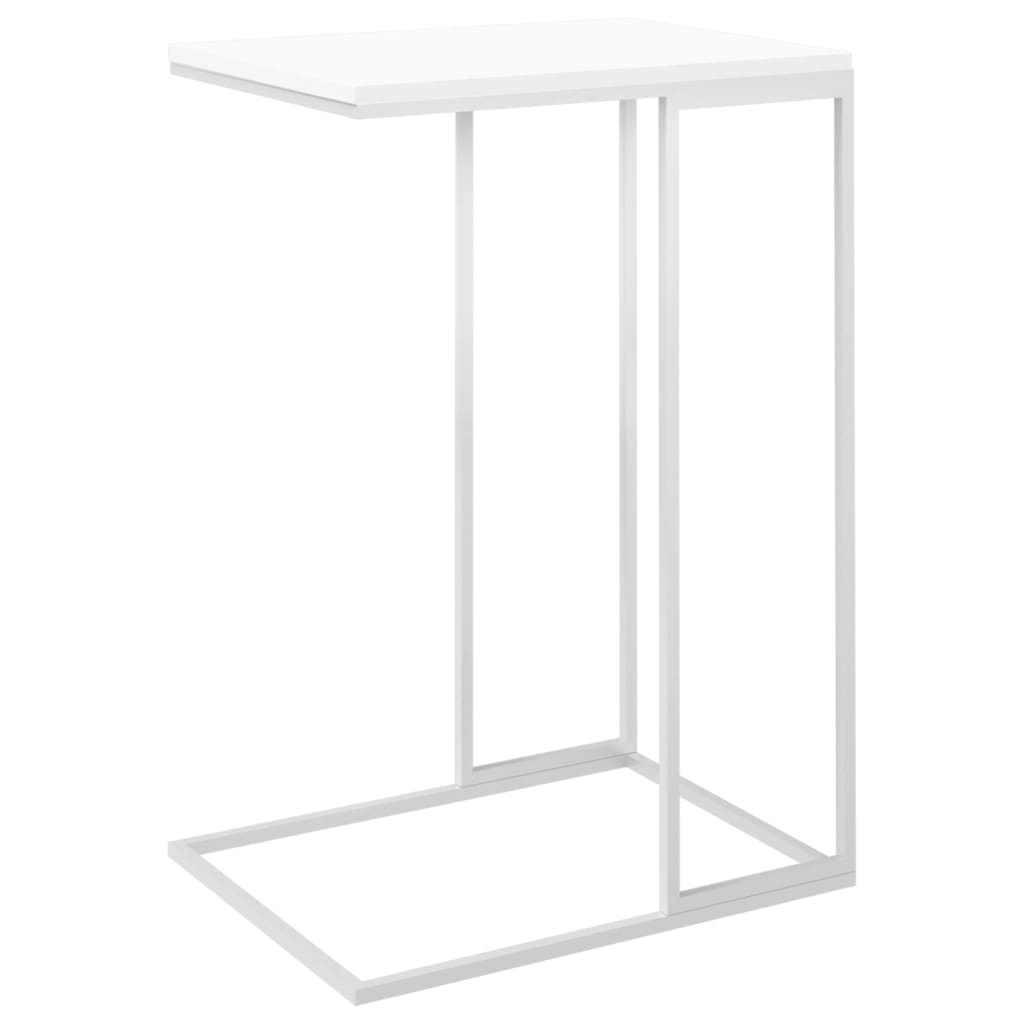 Table d'appoint Blanc 40x30x59 cm Bois d'ingénierie - XIOS