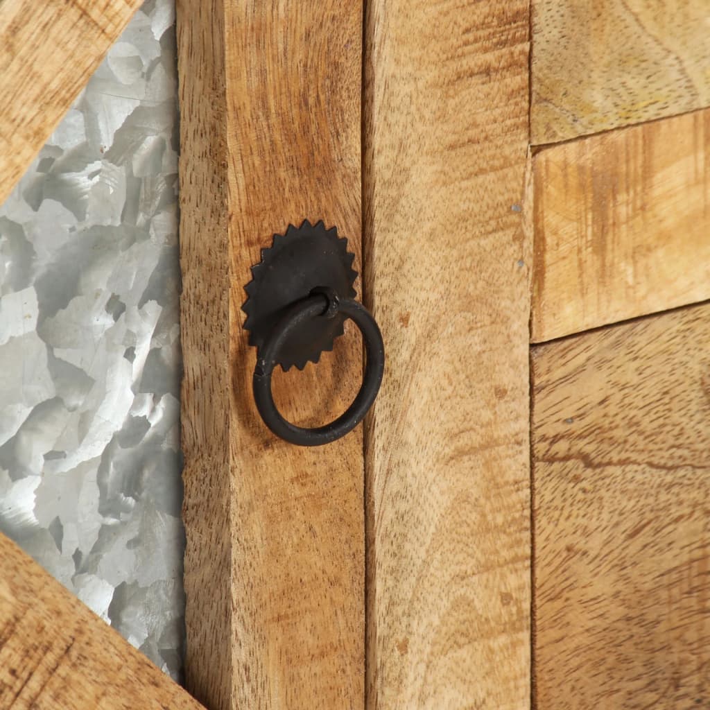 Buffet 110x30x74 cm Bois de manguier brut - XIOS