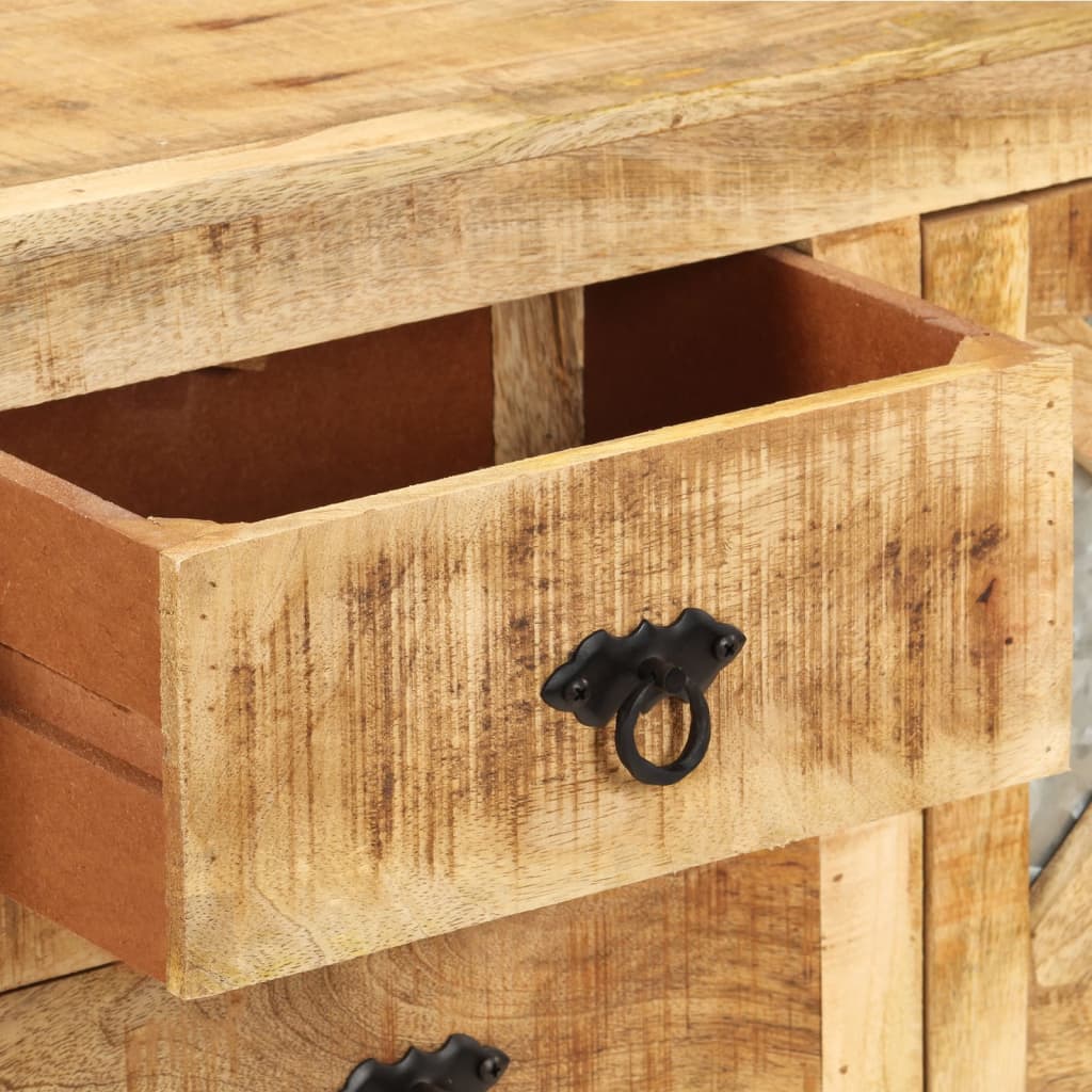 Buffet 110x30x74 cm Bois de manguier brut - XIOS