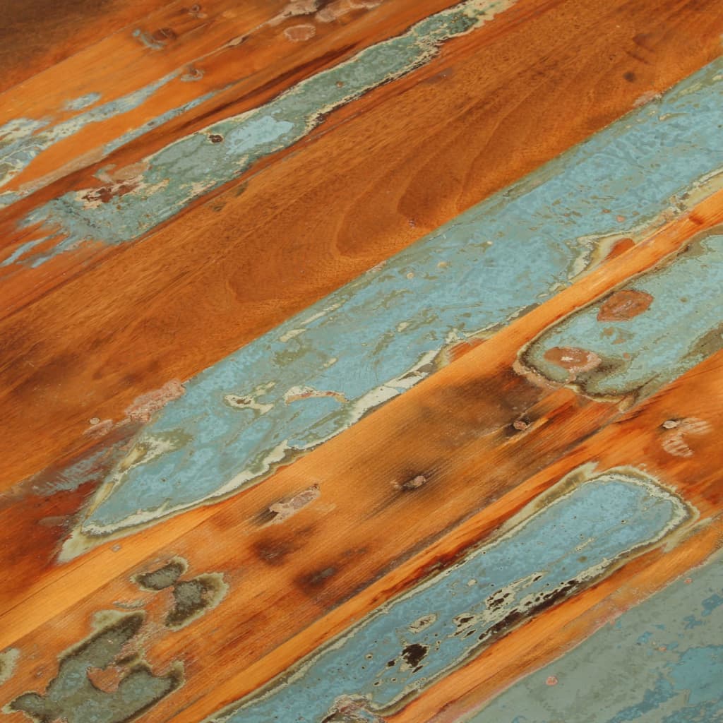 Table basse 68x68x35 cm Bois de récupération massif - XIOS