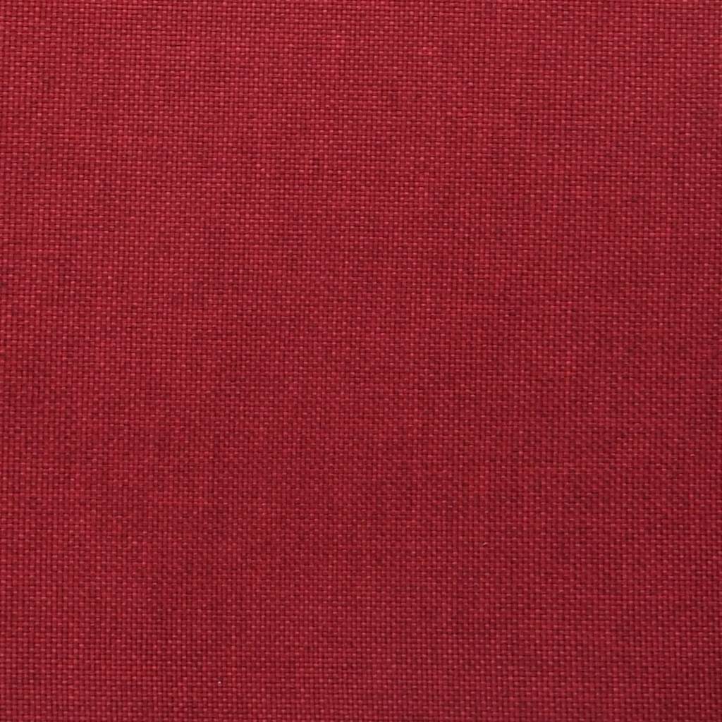 Tabourets de bar lot de 2 rouge bordeaux tissu - XIOS