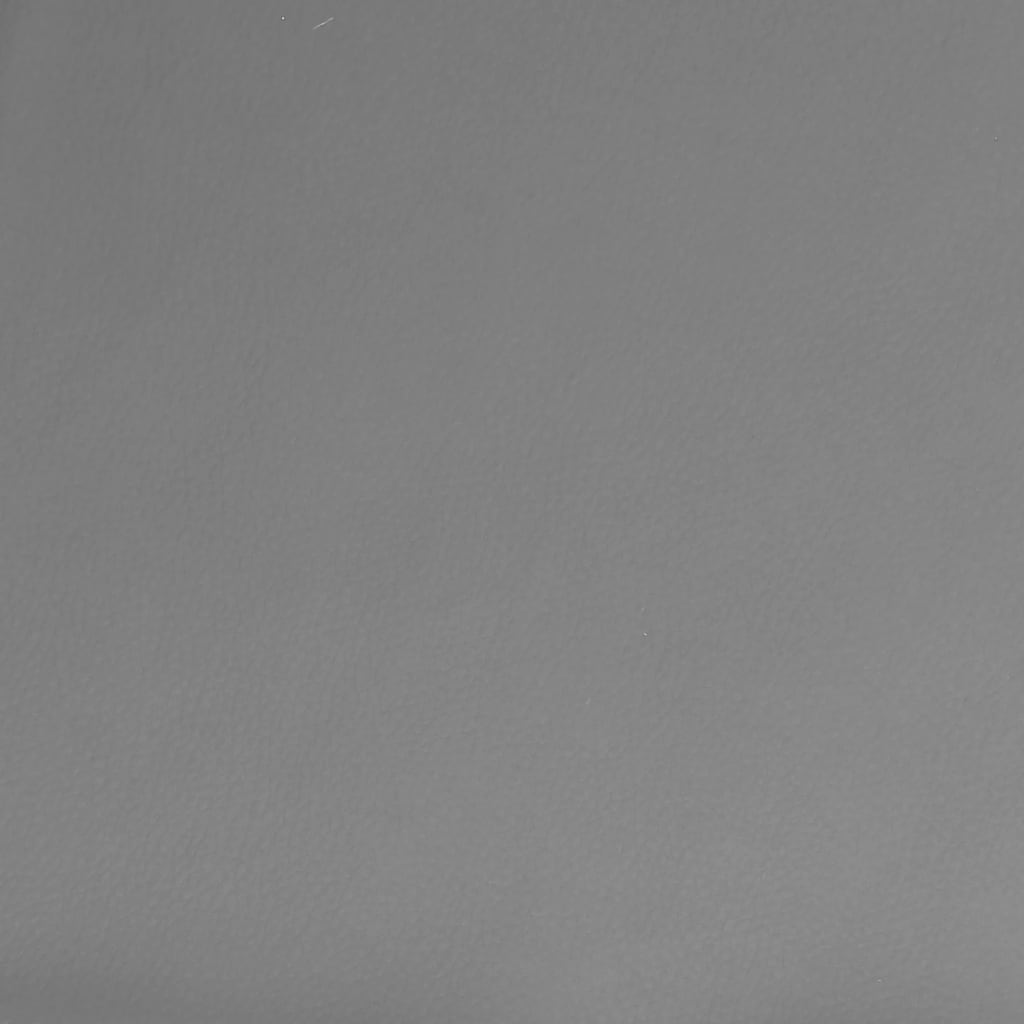 Tabourets de bar lot de 2 gris similicuir - XIOS
