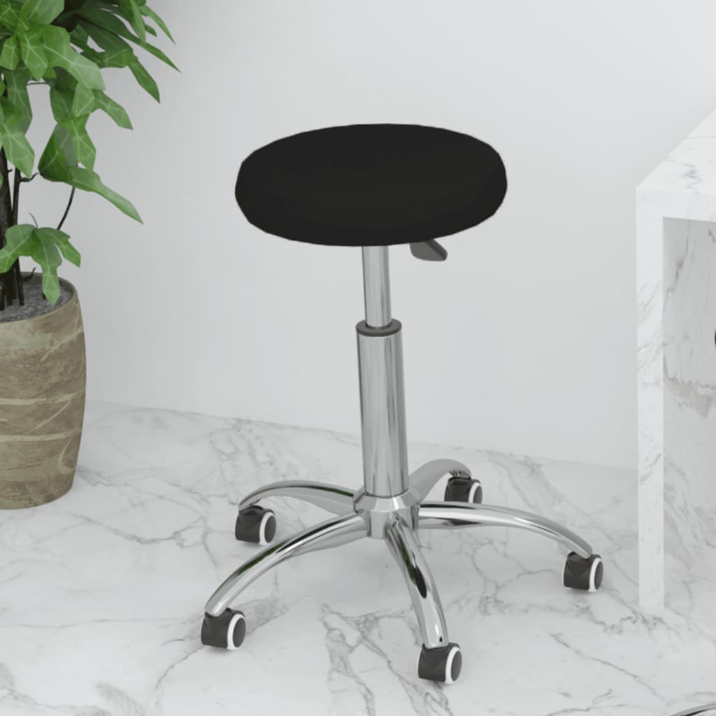 Chaise pivotante de bureau Noir Similicuir - XIOS