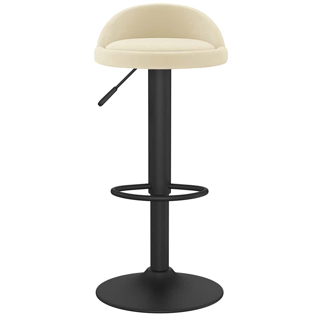 Tabouret de bar Crème Velours - XIOS