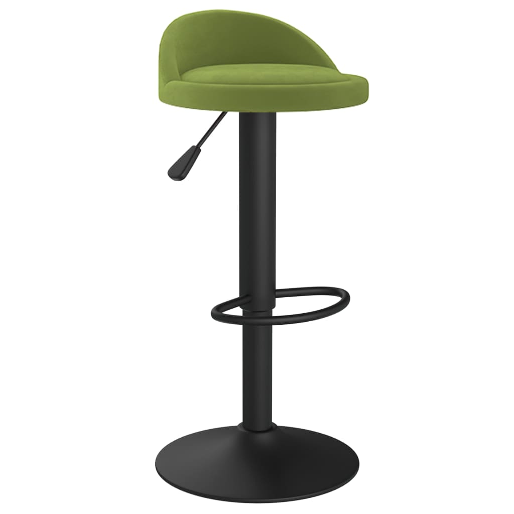 Tabouret de bar Vert clair Velours - XIOS