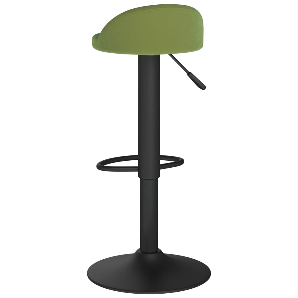 Tabouret de bar Vert clair Velours - XIOS