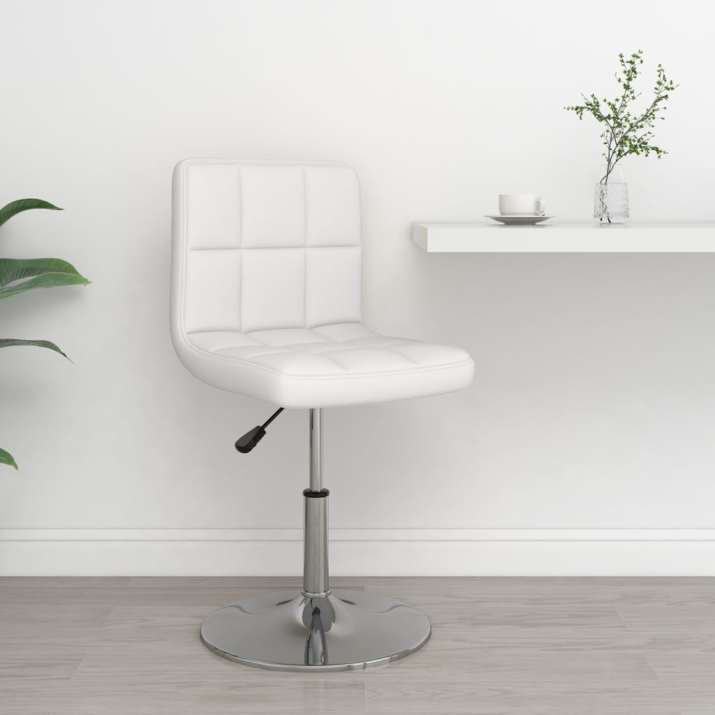 Tabouret de bar Blanc Similicuir - XIOS