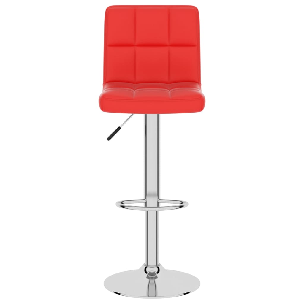 Tabouret de bar Rouge Similicuir - XIOS