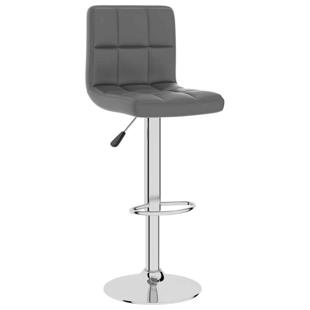 Tabouret de bar Gris Similicuir - XIOS