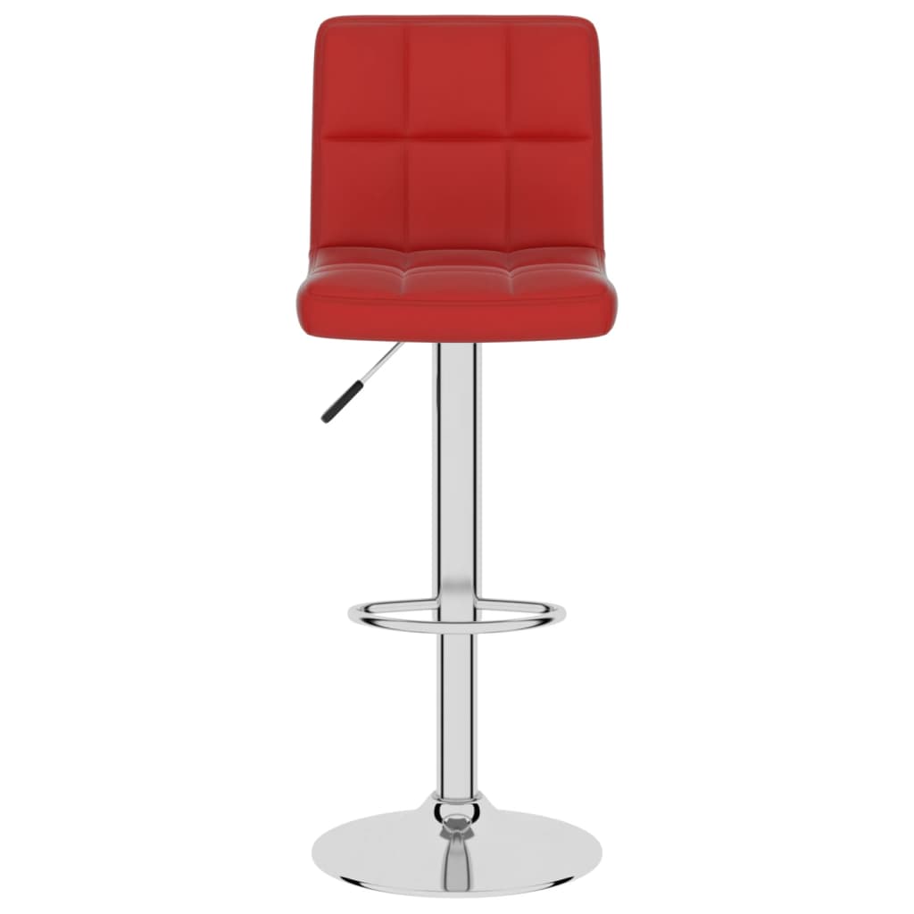 Tabouret de bar Rouge bordeaux Similicuir - XIOS