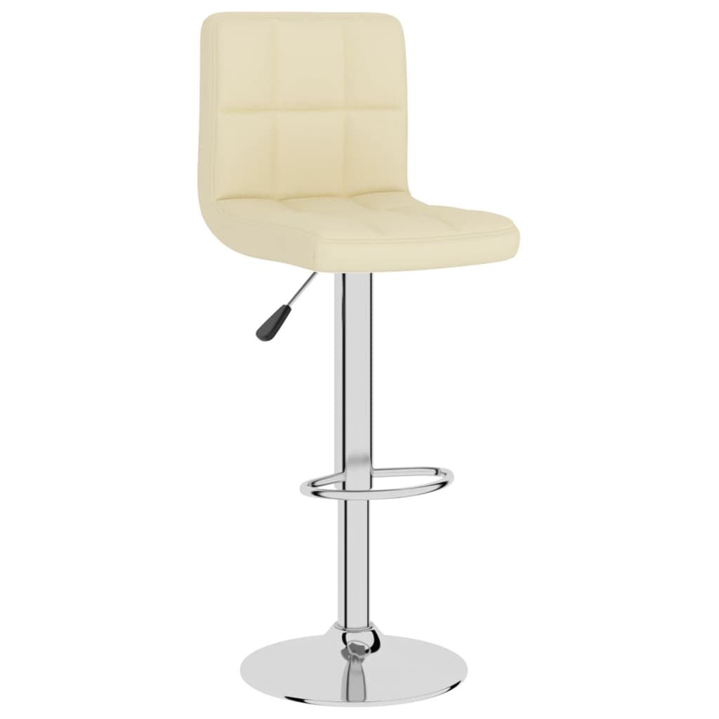 Tabouret de bar Crème Tissu - XIOS