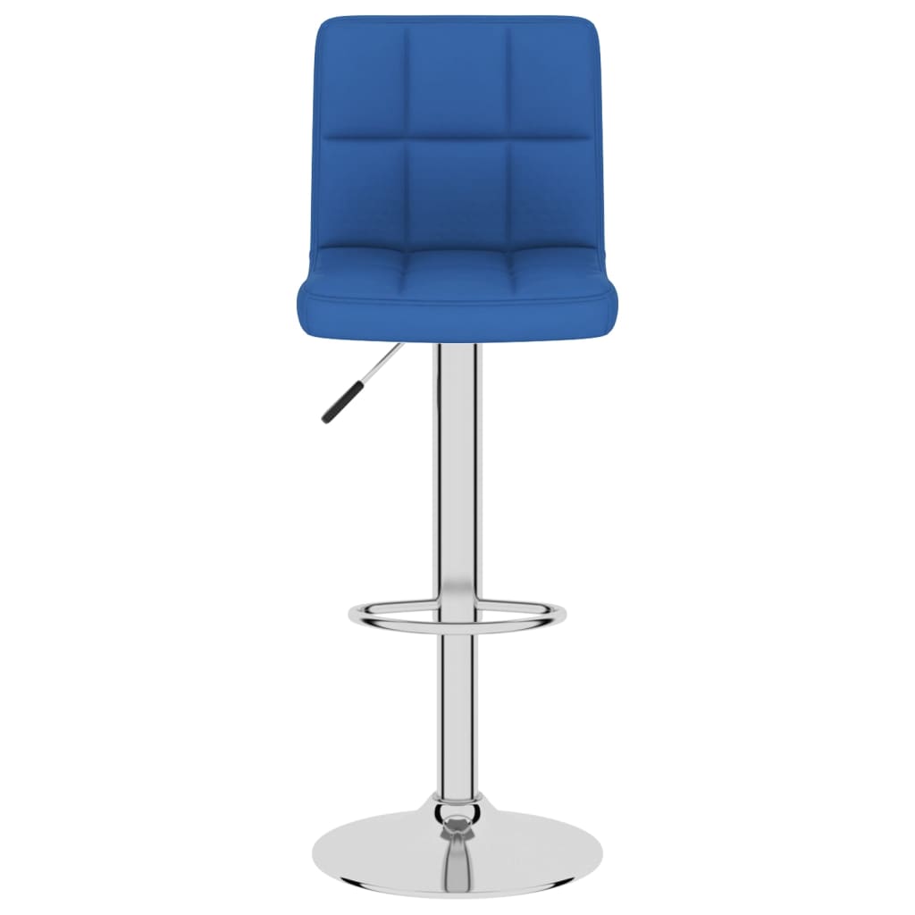 Tabouret de bar Bleu Tissu - XIOS