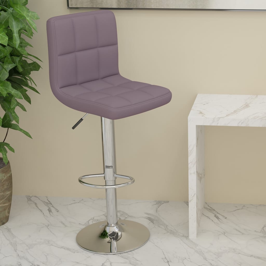Tabouret de bar Taupe Tissu - XIOS