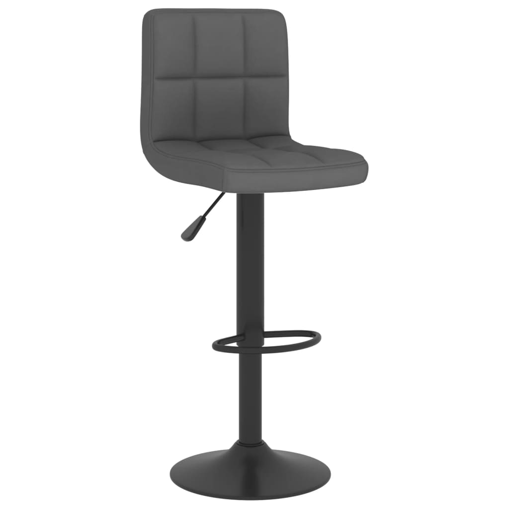 Tabouret de bar Gris foncé Tissu - XIOS