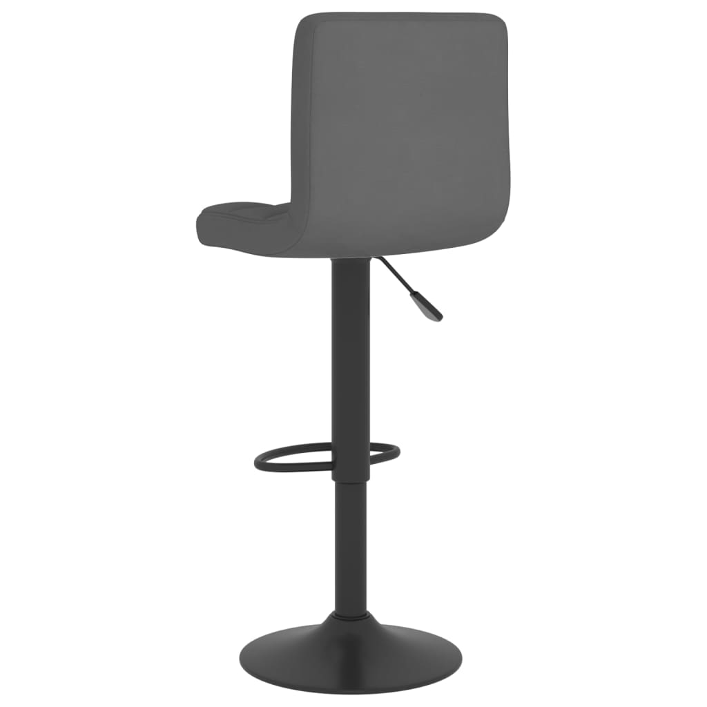 Tabouret de bar Gris foncé Tissu - XIOS
