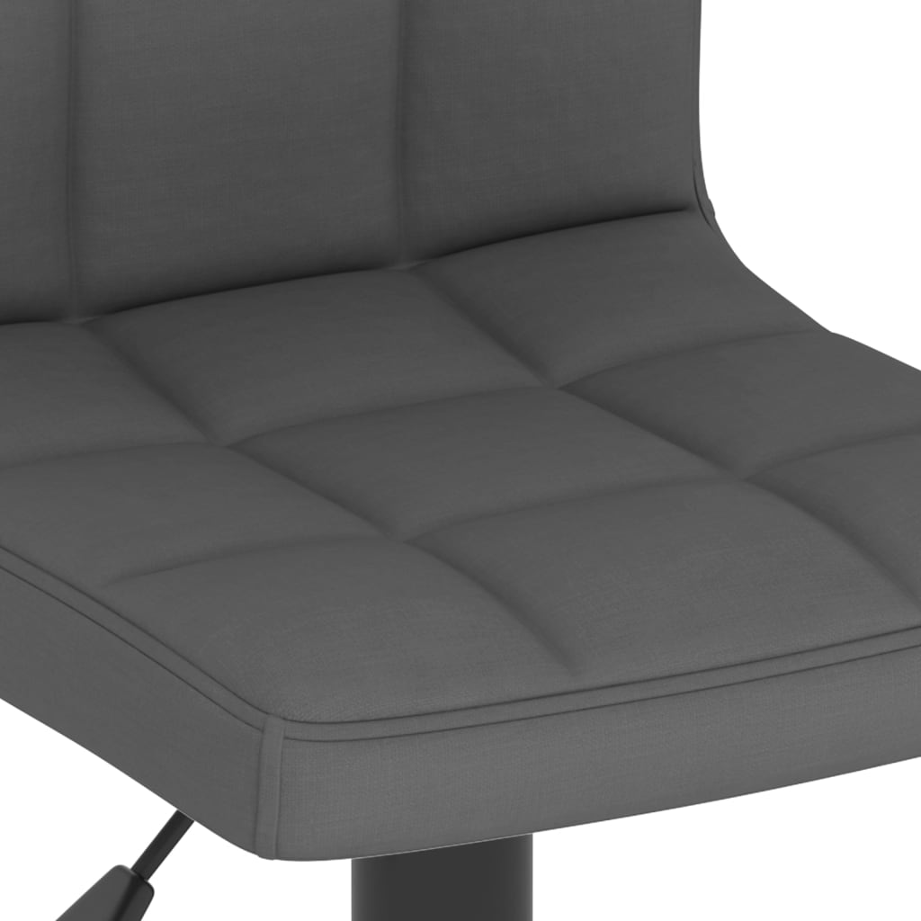 Tabouret de bar Gris foncé Tissu - XIOS