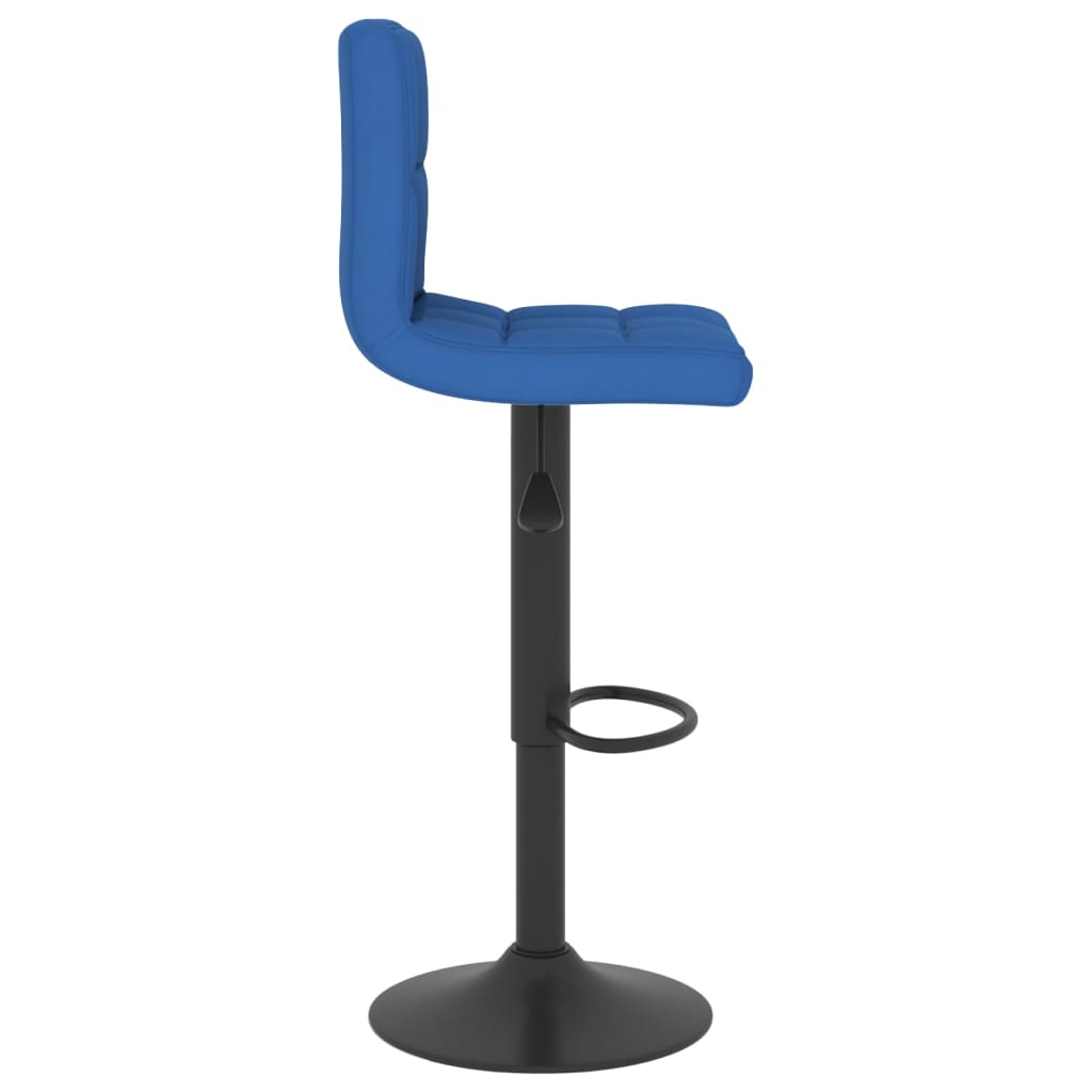 Tabouret de bar Bleu Tissu - XIOS