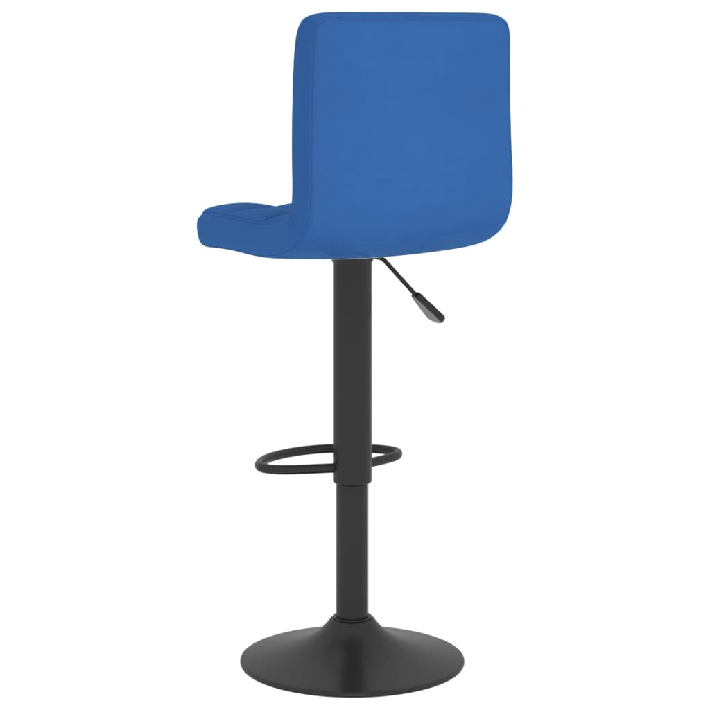 Tabouret de bar Bleu Tissu - XIOS