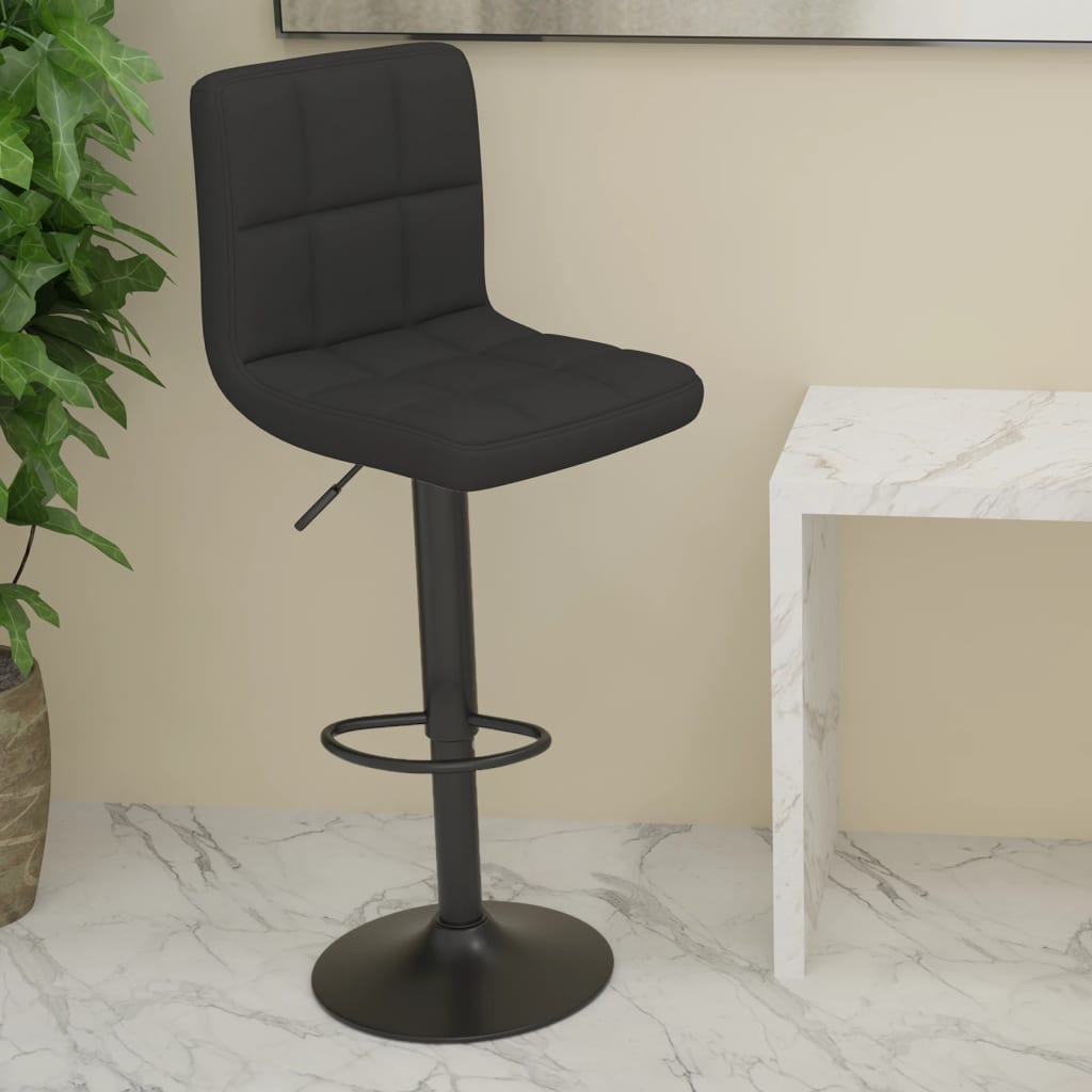 Tabouret de bar Noir Tissu - XIOS