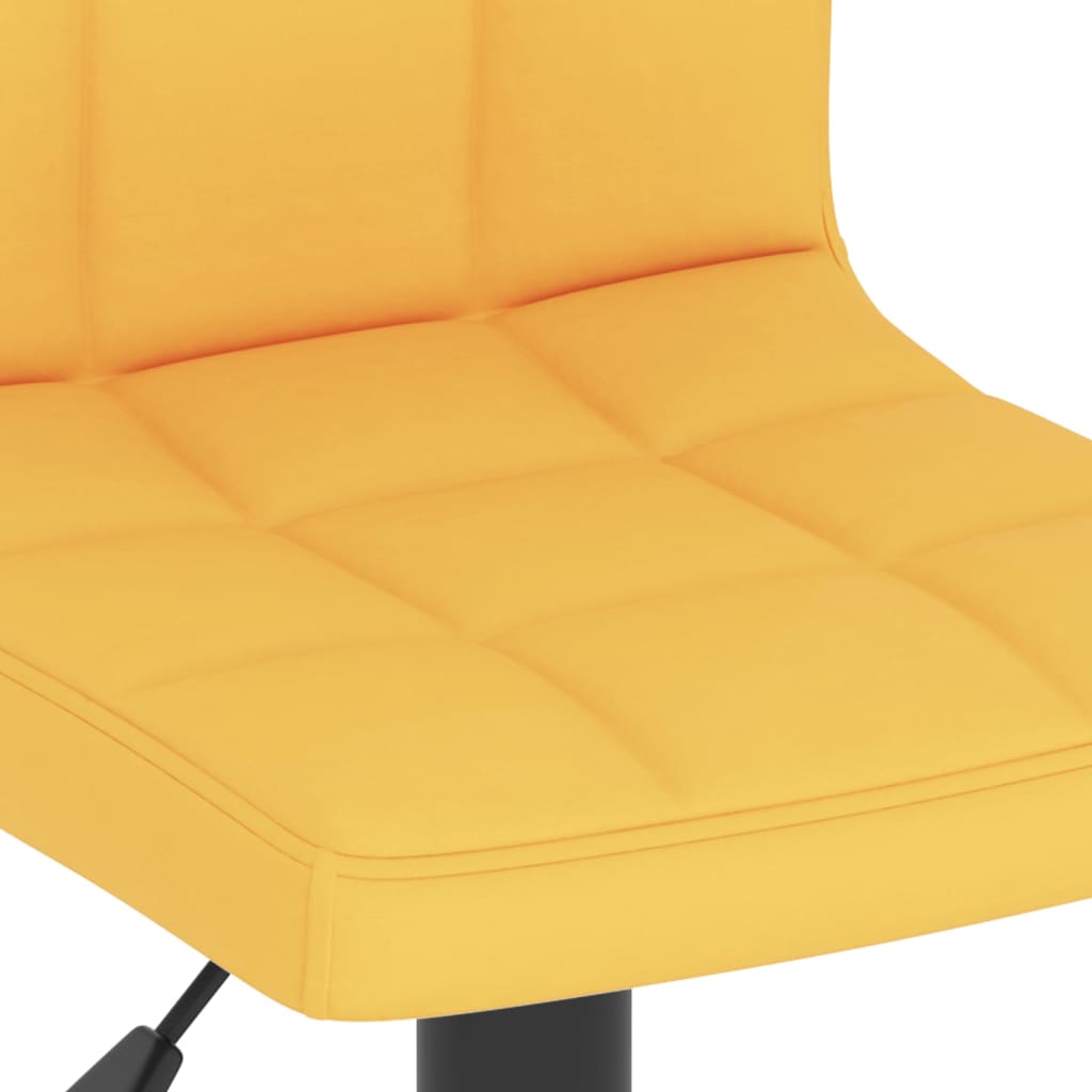 Tabouret de bar Jaune moutarde Tissu - XIOS