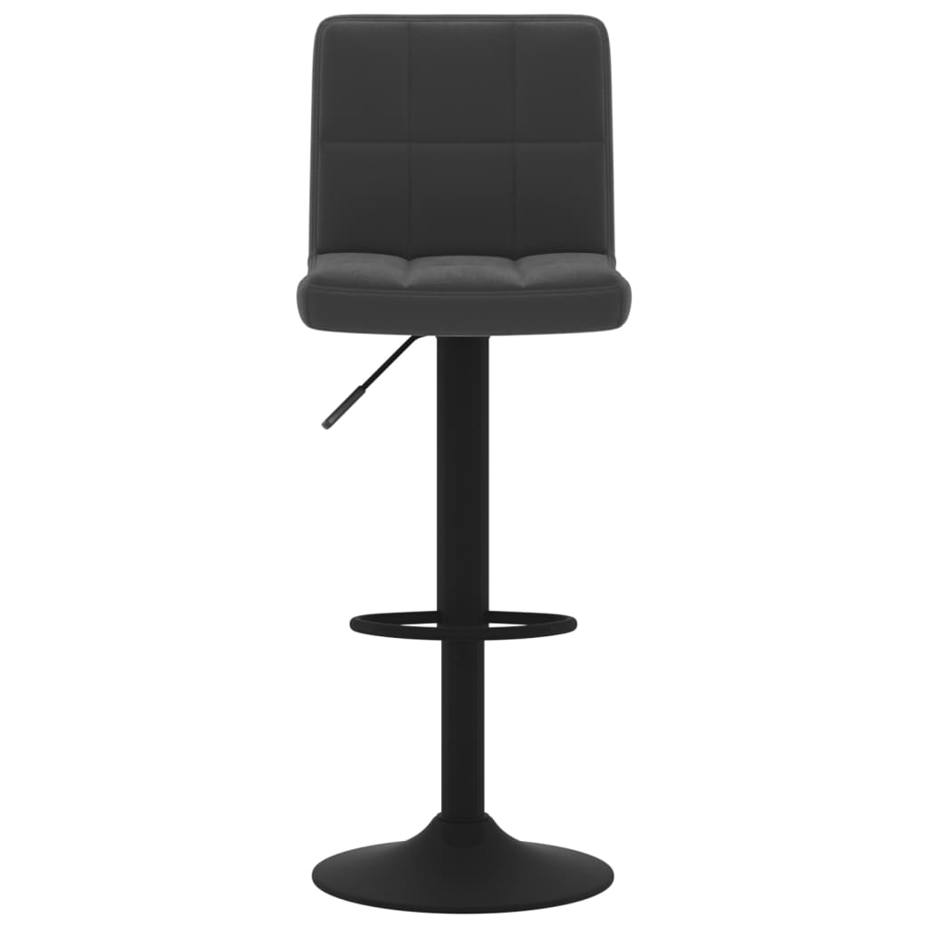 Tabouret de bar Noir Velours - XIOS