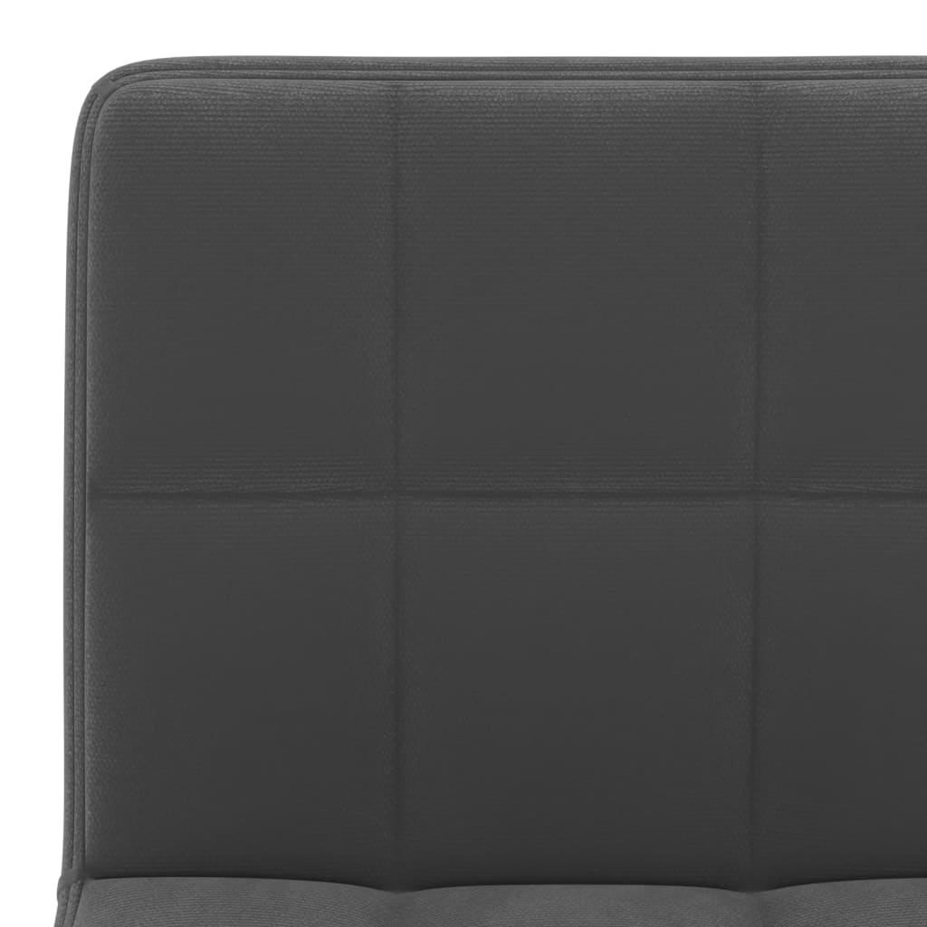 Tabouret de bar Noir Velours - XIOS