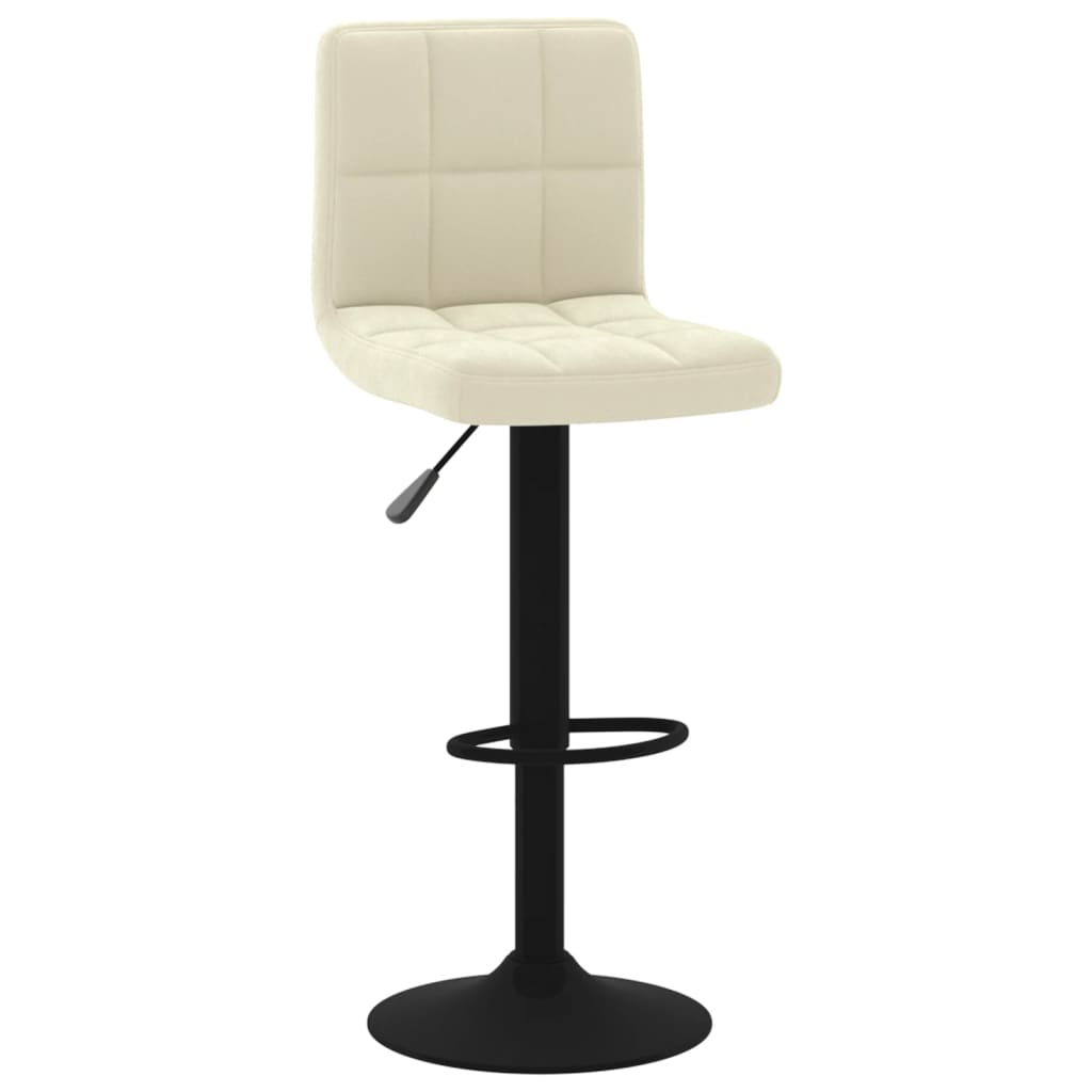 Tabouret de bar Crème Velours - XIOS
