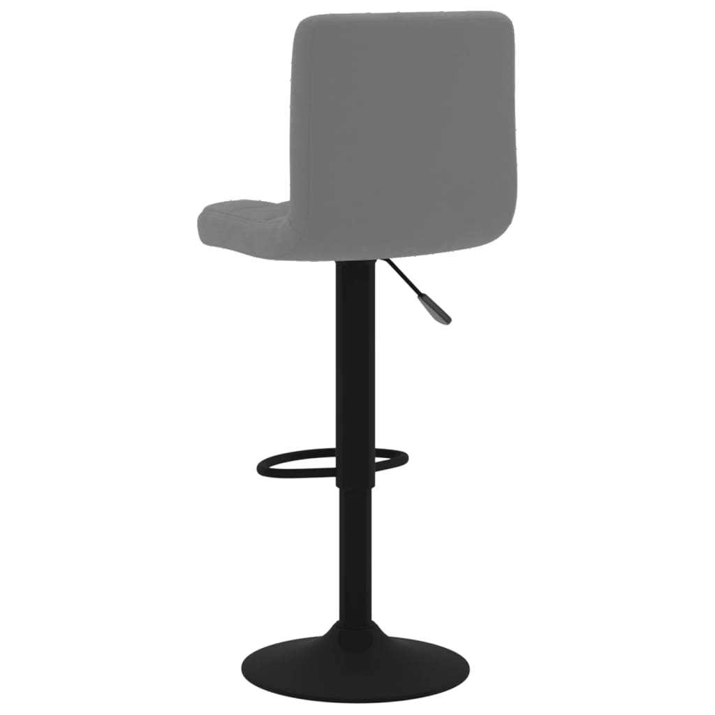 Tabouret de bar Gris foncé Velours - XIOS