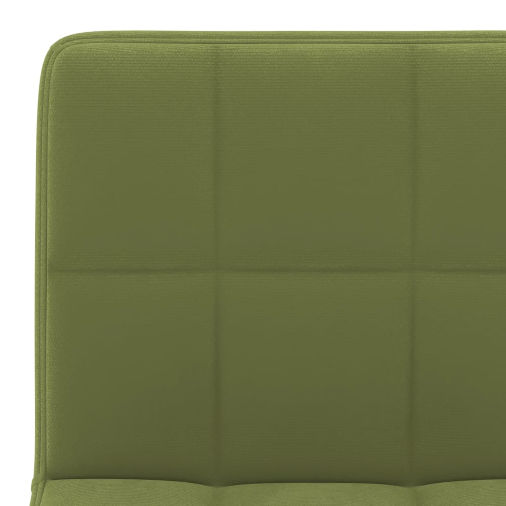 Tabouret de bar Vert clair Velours - XIOS